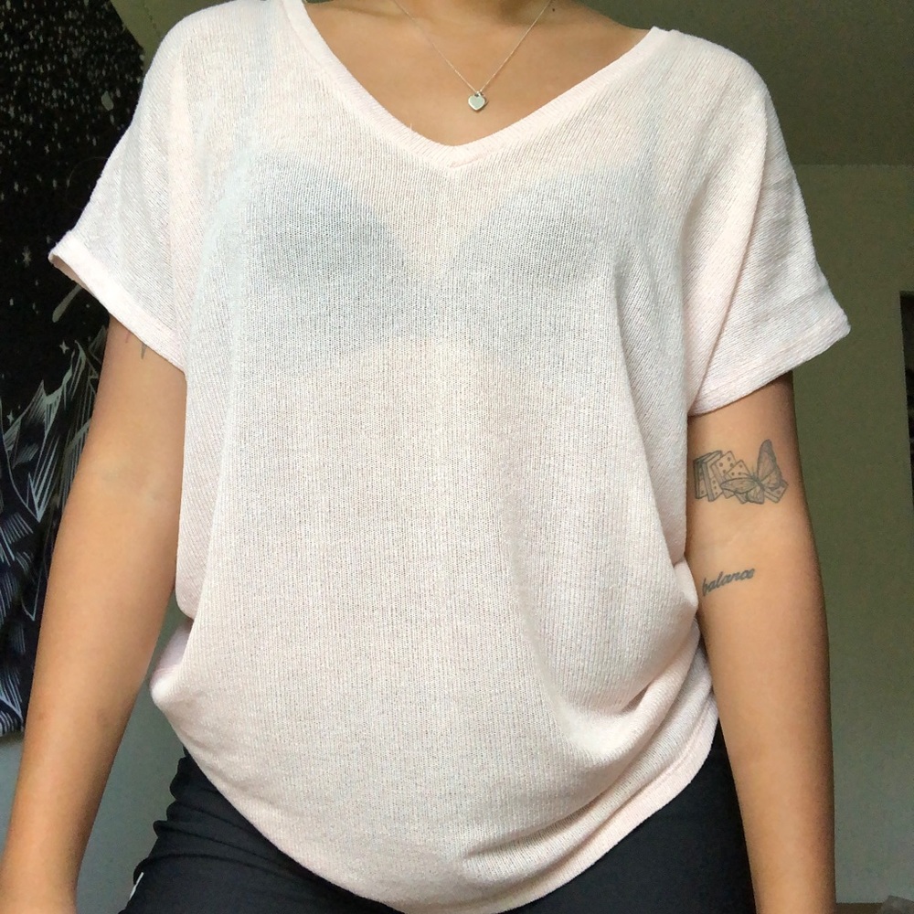 Express Pastel Pink Top